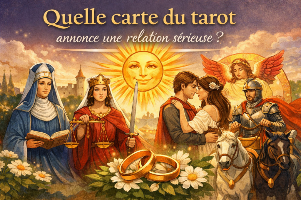 carte tarot relation sérieuse
