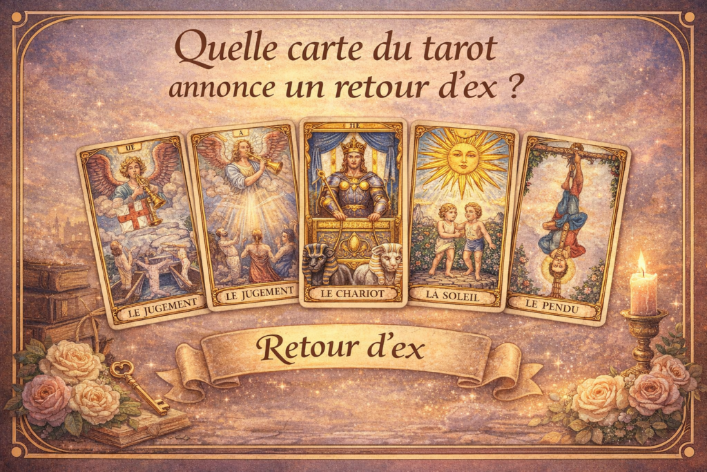 carte tarot retour ex