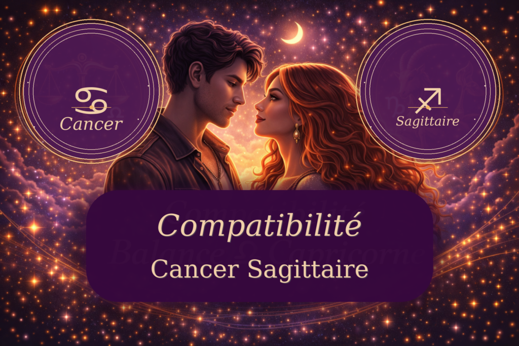 Compatibilité Cancer Sagittaire