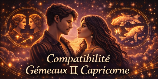 Compatibilité Gémeaux Capricorne