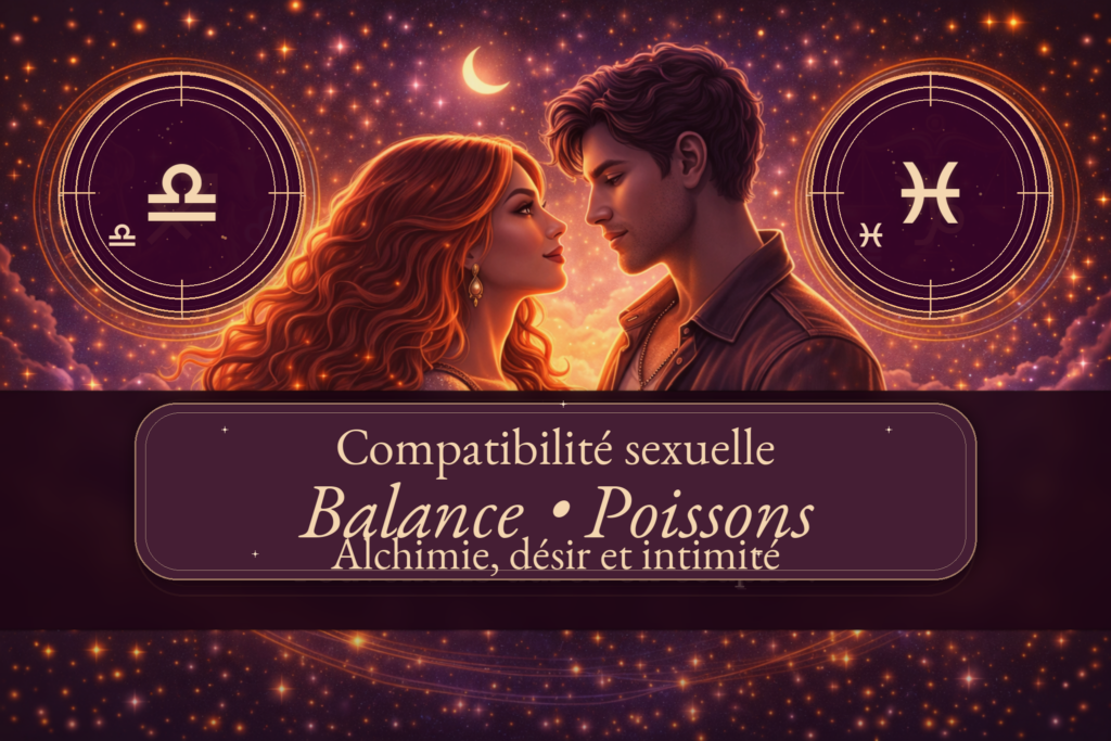 Compatibilité sexuelle Balance Poissons