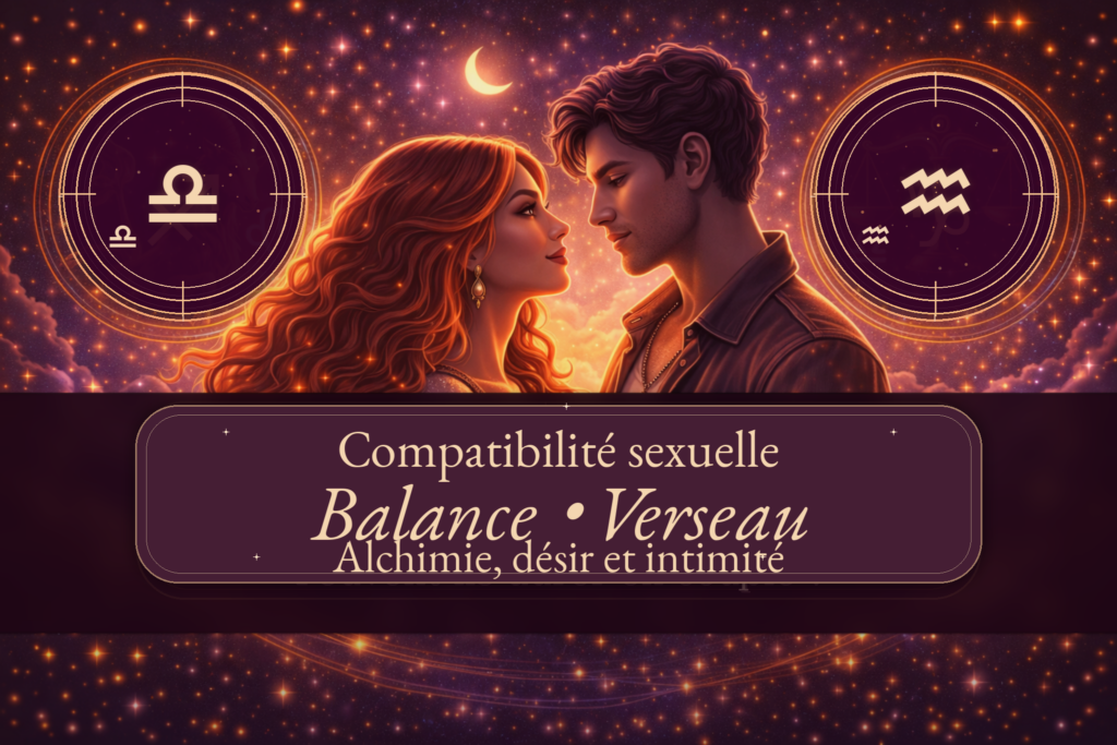 Compatibilité sexuelle Balance Verseau