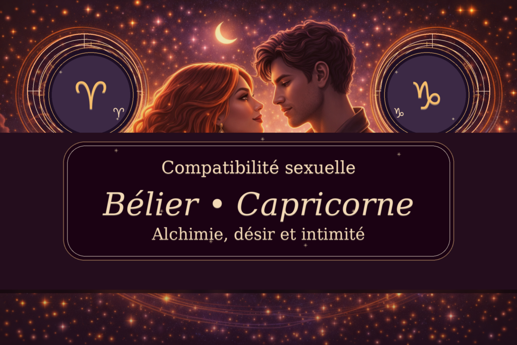 Compatibilité sexuelle Bélier Capricorne
