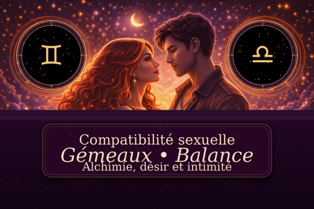Compatibilité sexuelle Gémeaux Balance