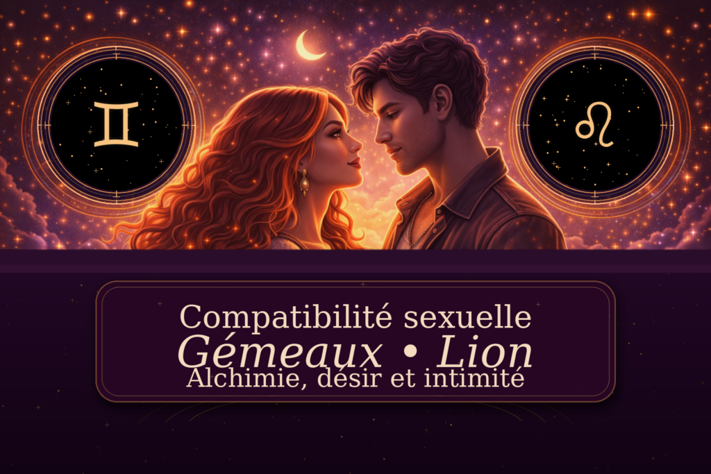 Compatibilité sexuelle Gémeaux Lion