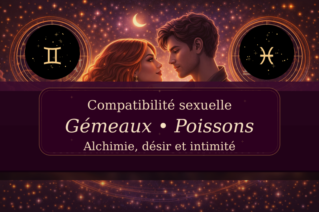 Compatibilité sexuelle Gémeaux Poissons