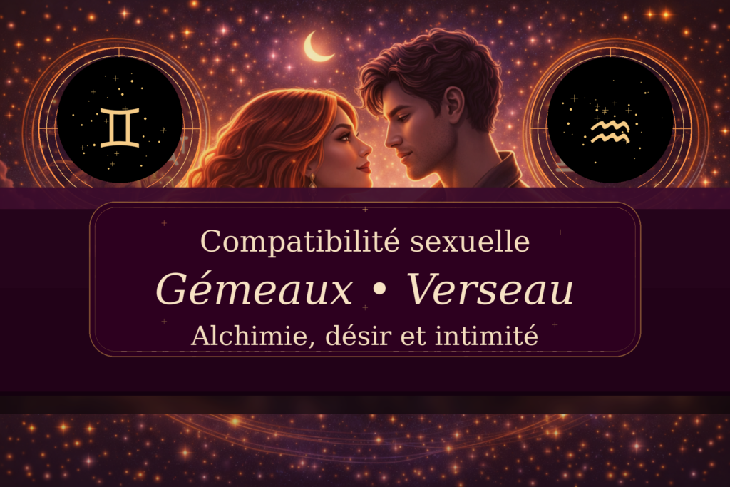 Compatibilité sexuelle Gémeaux Verseau