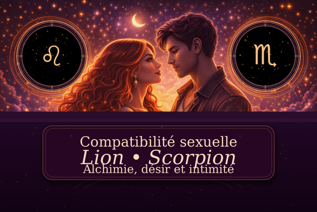 Compatibilité sexuelle Lion Scorpion