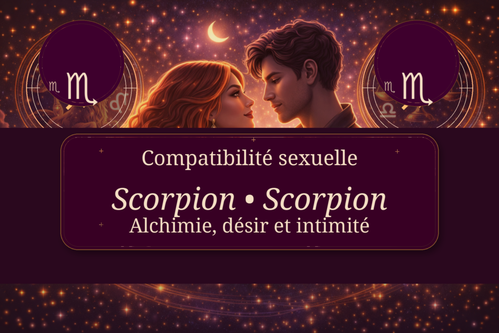 Compatibilité sexuelle Scorpion Scorpion