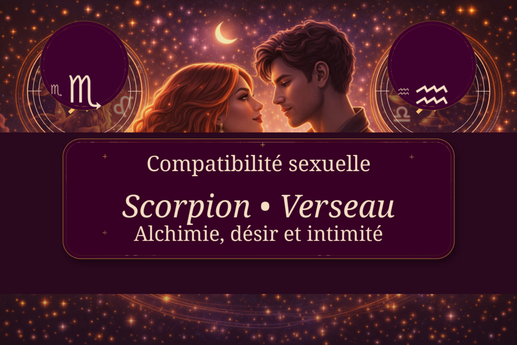Compatibilité sexuelle Scorpion Verseau