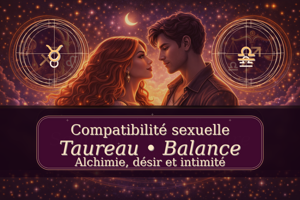 Compatibilité sexuelle Taureau Balance