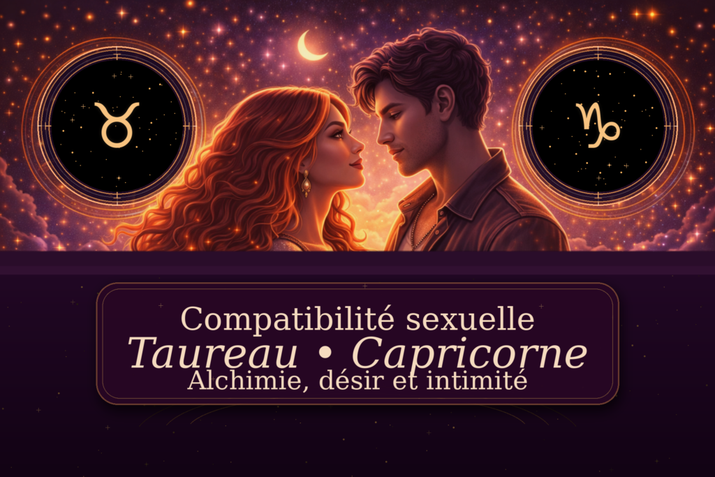 Compatibilité sexuelle Taureau Capricorne