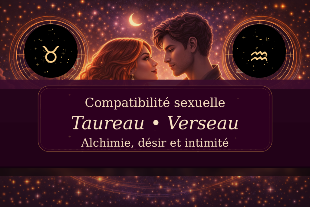 Compatibilité sexuelle Taureau Verseau