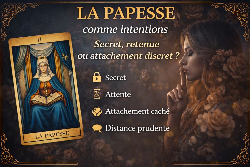 la papesse comme intentions