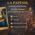 la papesse comme intentions