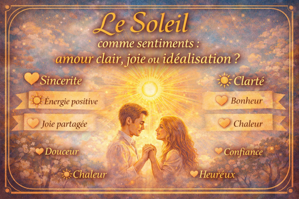 le soleil comme sentiments