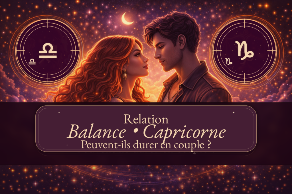 Relation Balance Capricorne