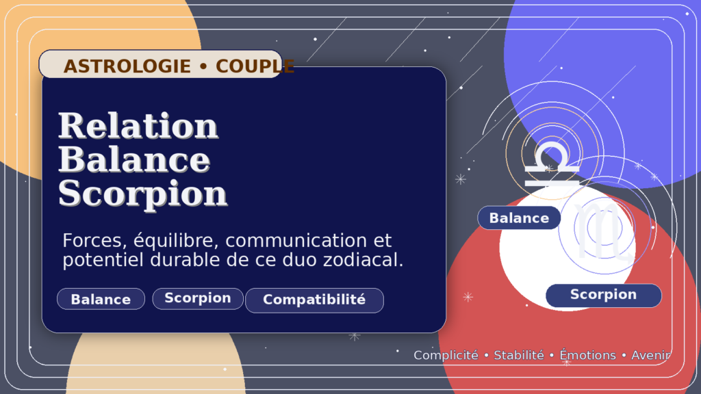 Relation Balance Scorpion