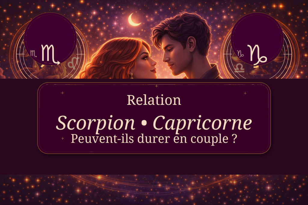 Relation Scorpion Capricorne
