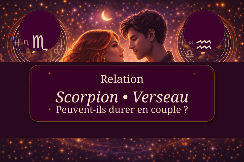 Relation Scorpion Verseau