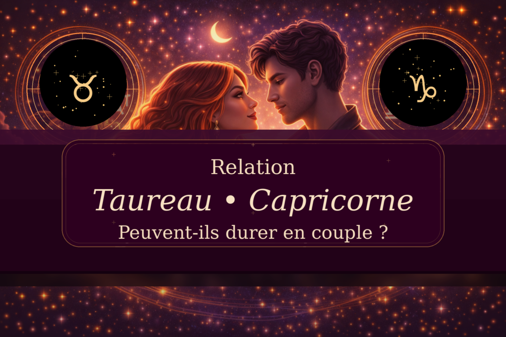 Relation Taureau Capricorne