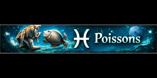signe astrologique poissons