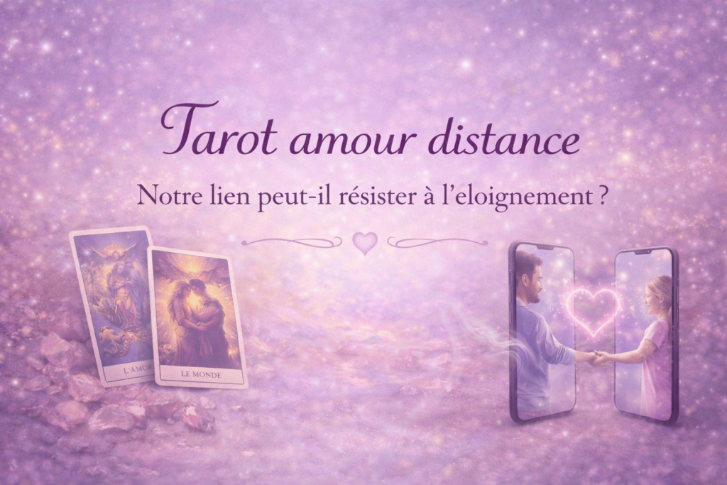 tarot amour distance