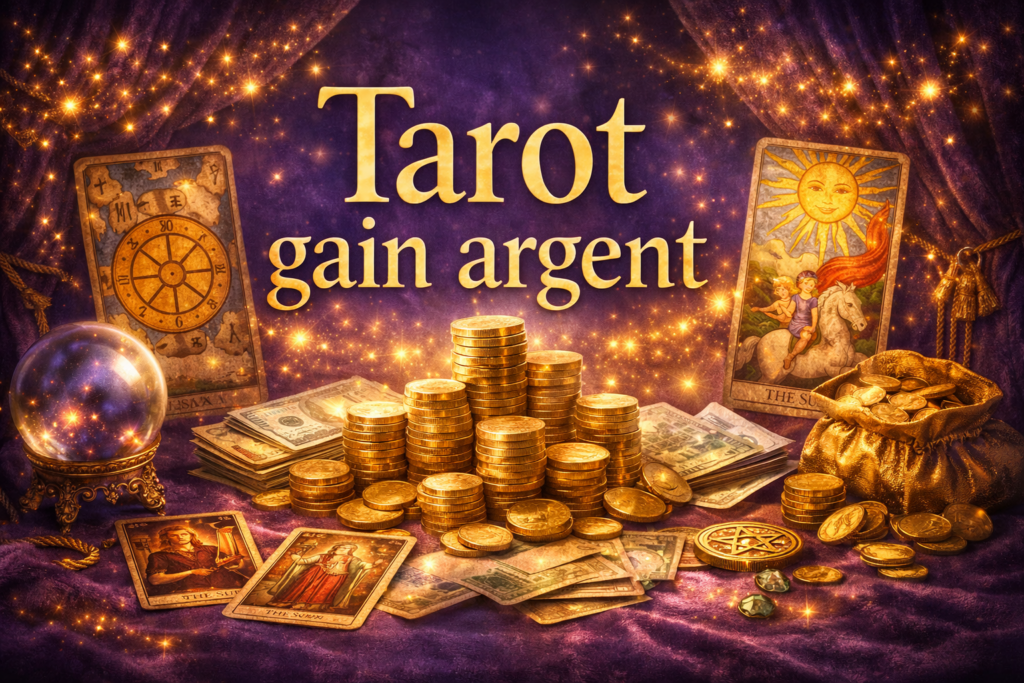 tarot gain argent